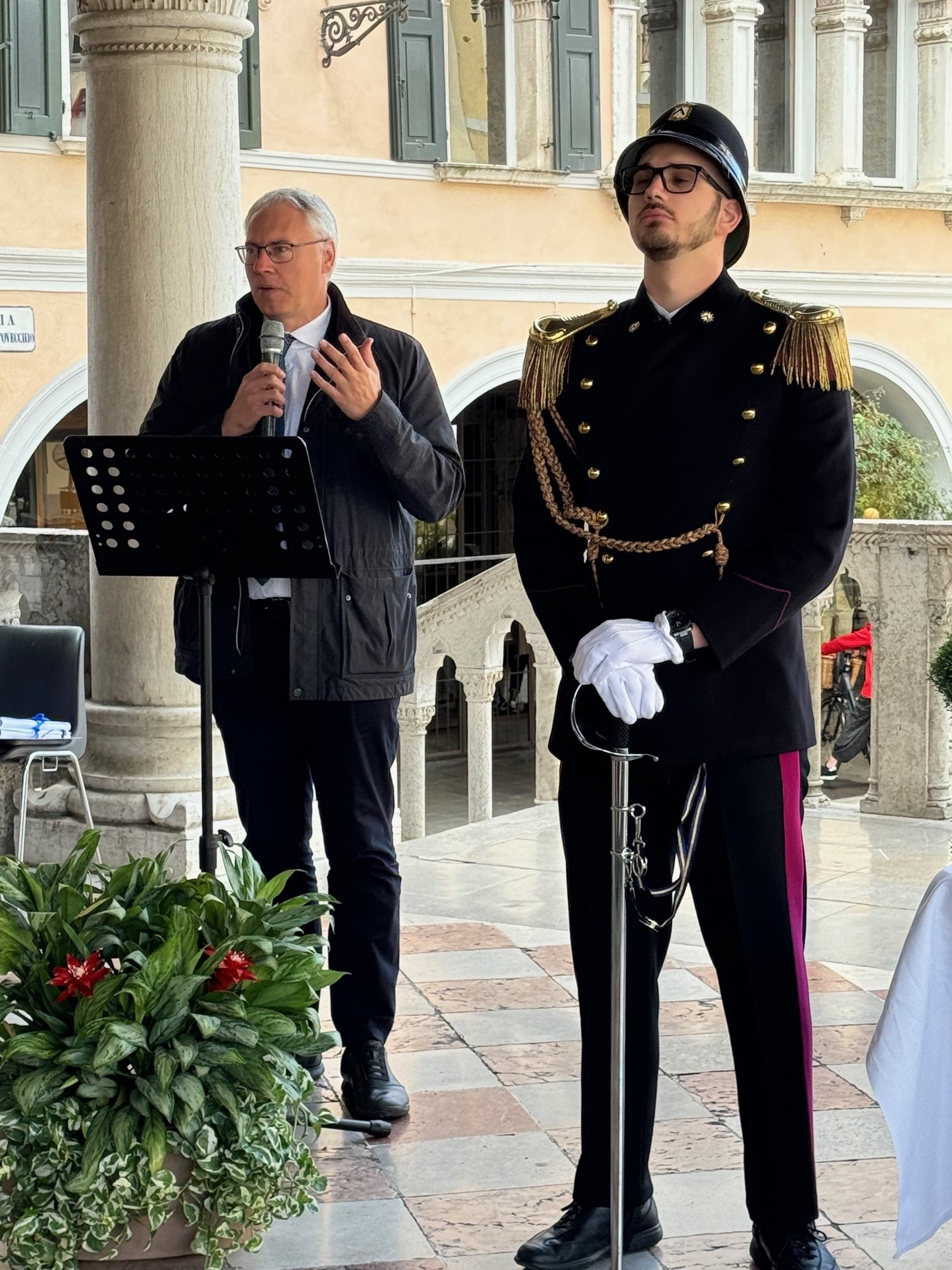 POLIZIA LOCALE. BORDIN A CERIMONIA UDINE: PILASTRO CONVIVENZA CIVILE